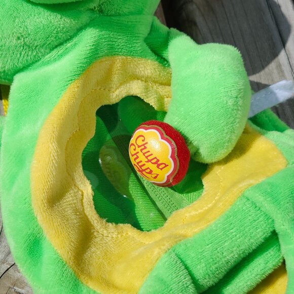 Chupa Chups Lollipops Dinosaur Triceratops Plush Backpack Limited Edition 18+ M - Picture 5 of 7